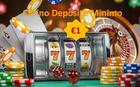 Deposito Minimo 1 Euro nei Casinò Giocare con Poco
